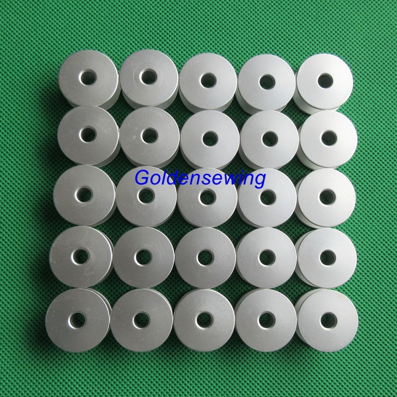 25 ALUMINUM LARGE M BOBBINS for BABYLOCK QUILTING  #BLJ-BOB, #239729