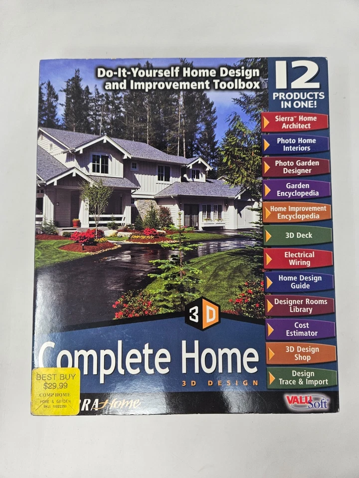 Complete Home 3D Design Software PC 2002 - Image 2 of 4