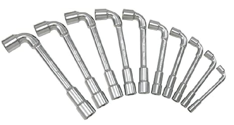 Ks tools 517.044-0chiave a tubo impostare 10 unità, 6 facce, metrico