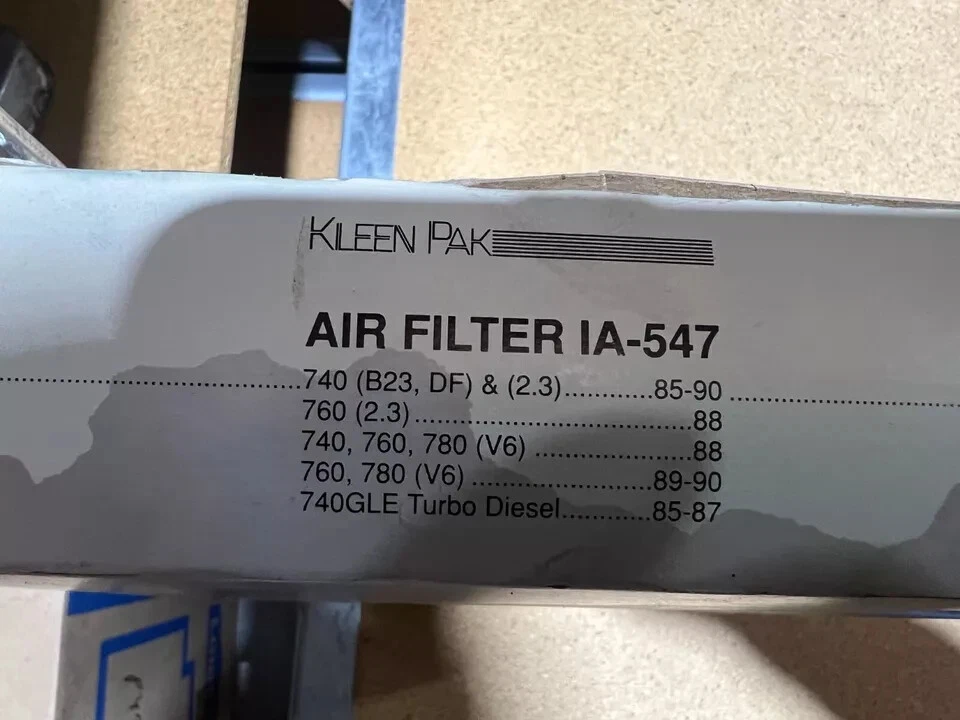 Volvo Filters 240 260-265 740 760 780 850 940 960 C70 S70 S80 V40 V70 XC90 XC99 - Image 2 of 4