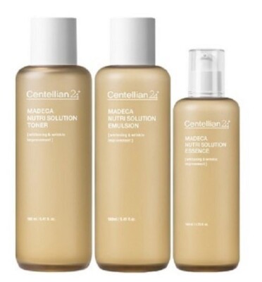 Centellian24 madeca Nutri solution toner emulsion cream set anti aging 