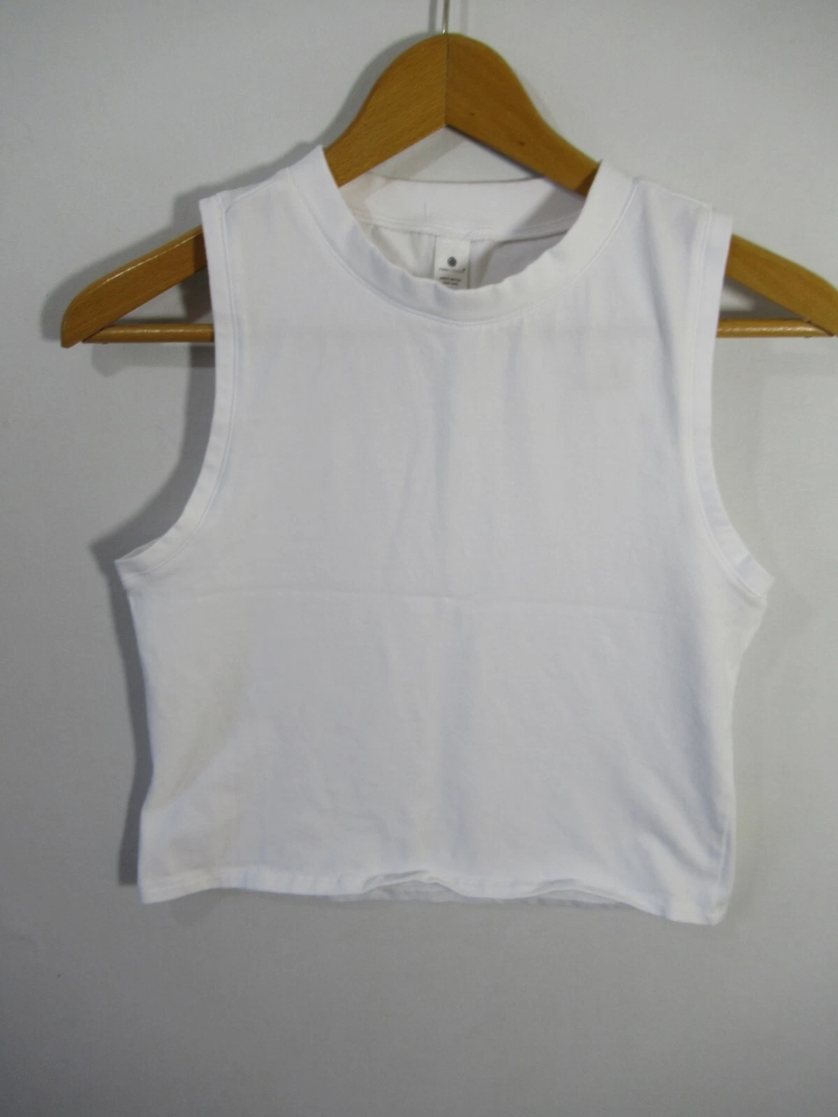yogalicious airlite melissa solid mockneck tank-top