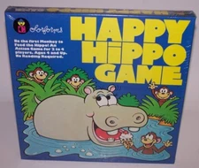 Happy Hippo Game Colorforms First Monkey to Feed the Hippo Sealed