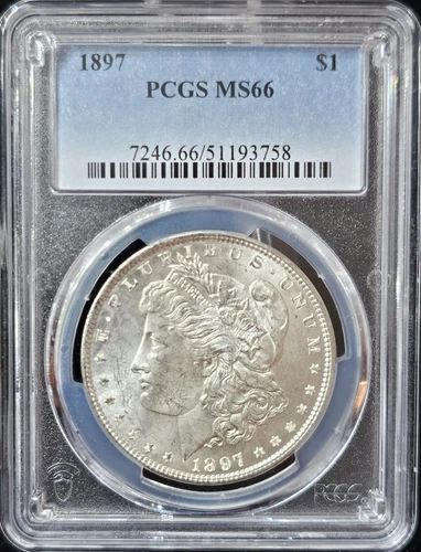 1897 Morgan Dollar MS-66 PCGS VIDEO