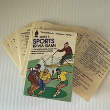 1984 Professor Hoyle Series 5 Sports Trivia Game 