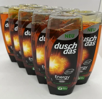 (10,37€/1 Liter) Duschdas Dusch das Energy 12 x 225 ml Shampoo & Duschgel 3-In-1