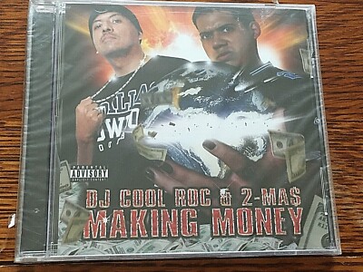 DJ Cool Roc & 2-Mas CD Making Money explicit content NEW SEALED