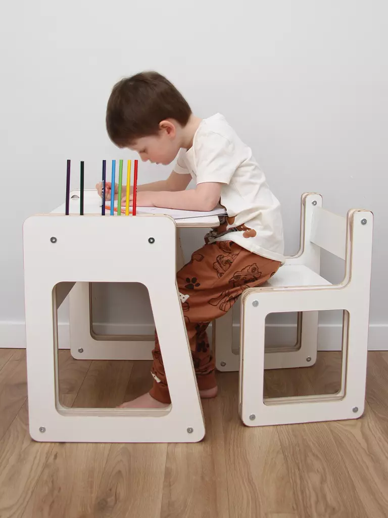 Kids Study Table and chair set children Study desk Toddler chair and table