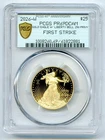 2026-W $25 AMERICAN PROOF GOLD EAGLE LIBERTY BELL 250 PRIVY PCGS PR69 DCAM - FS