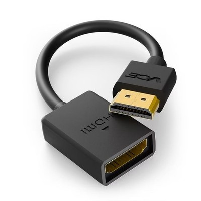 HDMI Extension Cable Male to Female Adapter Short HDMI Extender Support 4K 3D