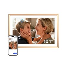 ARZOPA D10 Metal Digital Picture Frame 10.1" HD IPS Anti-Glare Touch Screen L...