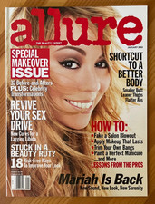 Allure Magazine January 2003 Mariah Carey