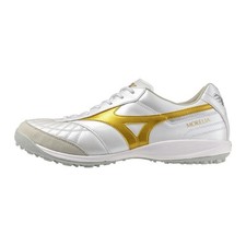 MIZUNO MORELIA SALA JAPAN TF Q1GB2602 50 Super White Pearl  Gold New in Box