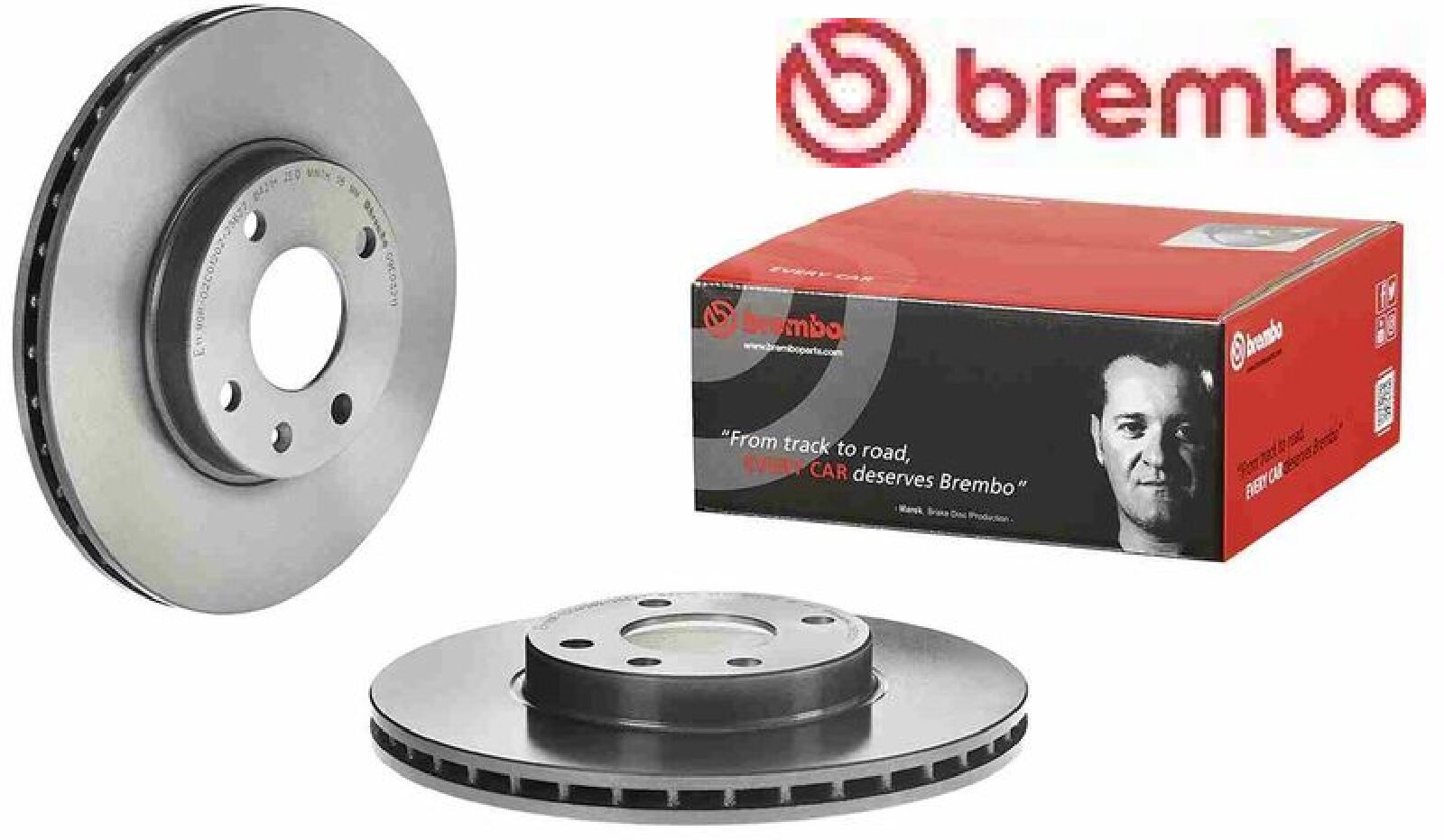 Brembo Bremsscheibe [Hersteller-Nr. 09.E032.11] für Vauxhall, Opel - Bild 2