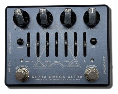 Darkglass Electronics ALPHA OMEGA ULTRA Preamp Pedal 8191 Tested & Works