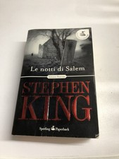 Libro Romanzo Horror Stephen King Le Notti Di Salem