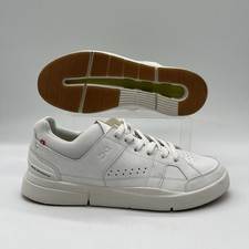 Mens Size 9.5 On Cloud The Roger Clubhouse White Running Shoes 3MD11062764