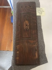 Antique SWEDISH AMERICAN Cathedral Wooden Telephone Front Part Only LOOK! #1