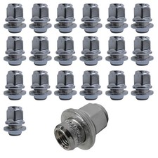 20 Felgen Radmuttern Flachbund  M12x1,5 für Citroen C-Crosser C4 Aircross