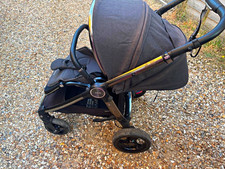 Mamas & Papas Ocarro Single Pushchair Grey/Black with Footmuff