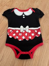 Vintage Disney baby Minnie Mouse Short Romper Size 24 months