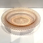Anchor Hocking Miss America Pink  Oval serving Plate Depression Glass