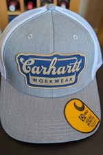 Image of Carhartt WIP Canvas Cap Grey Brand New With Tags