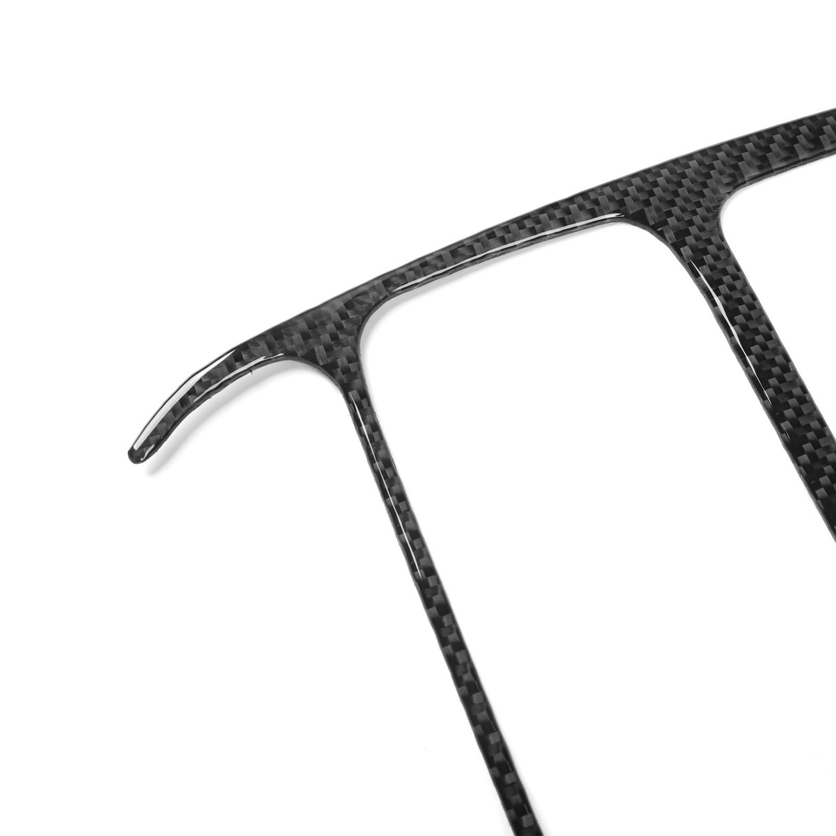 Real Carbon Fiber Center Console Panel Frame For Chevrolet