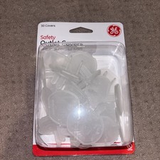 GE Safety Outlet Covers 51175 - Pack of 30