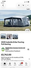Isabella Eriba Awning FEELING Carbon X Frame
