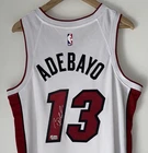 Bam Adebayo Signed Miami Heat Nike NBA Autographed Authentic Swingman Jersey BAS