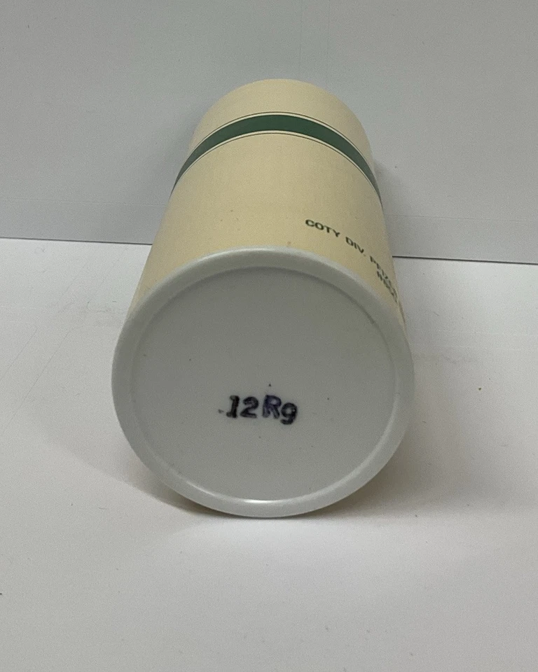 Polvo de talco perfumado Coty EMERAUDE 1,5 OZ sellado de colección raro Foto 4 de 4