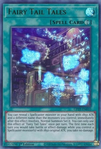*** FAIRY TAIL TALES *** 1ST EDITION ULTRA RARE GFTP-EN010 YUGIOH!