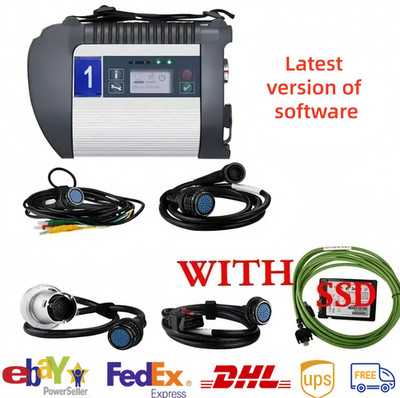 MB STAR C4 SD Connect DOIP WIFI Diagnostic Tool Mercedes Benz Star Car Truck SSD