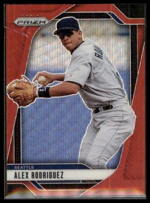 #227 Alex Rodriguez 2025 Panini Prizm - Ruby Wave Prizms   Buy 2 Get 1