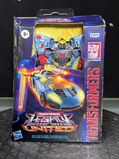 TRANSFORMERS LEGACY UNITED DELUXE CLASS CYBERTRON UNIVERSE HOT SHOT NIB HASBRO