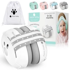 Baby Ear Muffs Noise Protection, 25dB Sound Reduction for Infants Toddlers 0-...