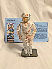 VTG  Loose  100  Comp  1987 Hasbro GI Joe ARAH Battle Force 2000  AVALANCHE  v1