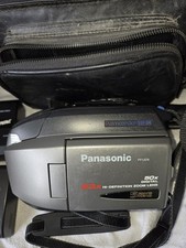 Vtg-Panasonic PV-L678 VHS-C Camcorder Video Cam-Bag 2 batteries-Tested/Works