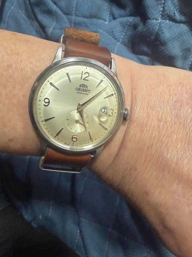 ORIENT Classic Automatic Wristwatch Silver Champa… - image 4