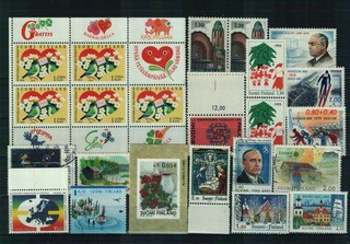 Finnland Briefmarken 1 Steckkarte postfrisch/gestempelt