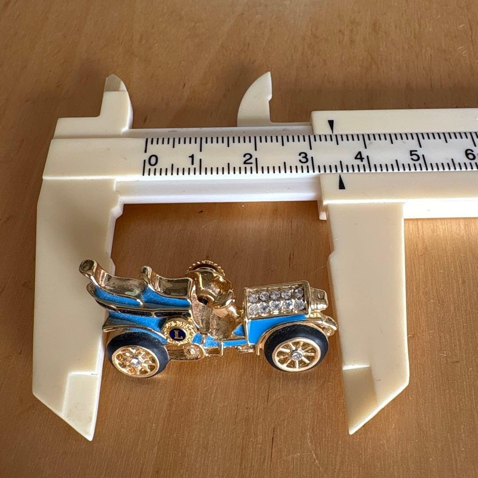Rotary Club Classic Car Motif Pin Badge | eBay UK