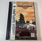 New ListingIron Storm (Sega Saturn, 1996) CIB Complete with Manual Tested & Working