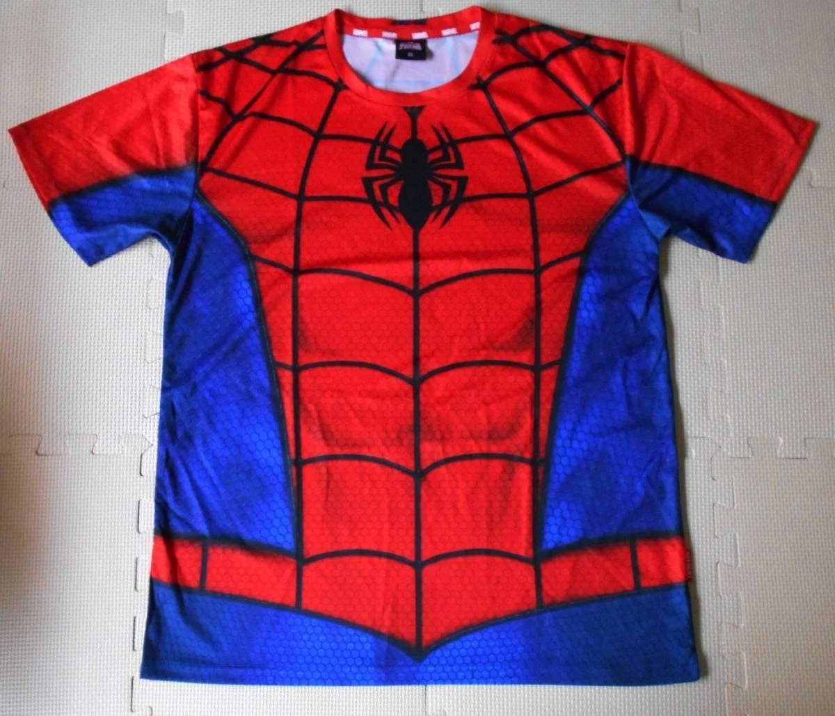 Defective Spider Man T shirt XL Size (Quick Dry marvel Comic Cosplay spiderman M