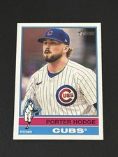 2025 Topps Heritage Porter Hodge #184 Chicago Cubs (E)