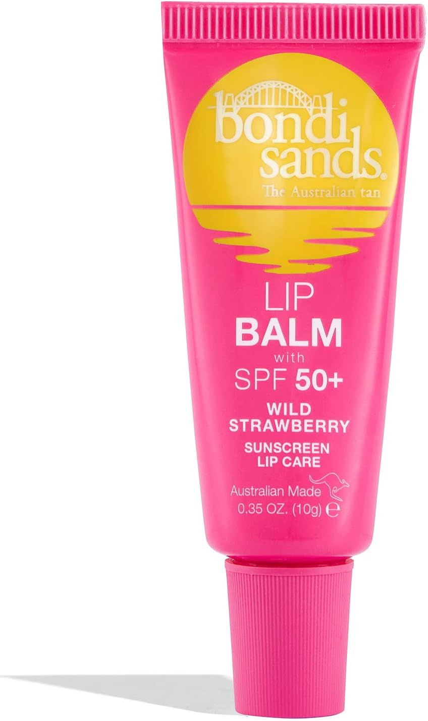Bondi Sands - Lip Balm SPF 50+ Wild Strawberry - Moisturizing Lip Balm with SPF