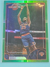 Mikal Bridges 2025-26 Hoops Green Hoops #100