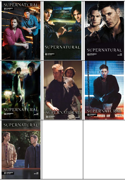 Supernatural #1 2 3 4 5 6 7 PHOTO Variant Cover SET Lot 2025-2026 Dynamite