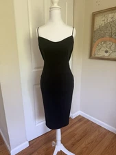 Katie May Women's Pretty Bird Little Black Dress Scoop Back Size XS