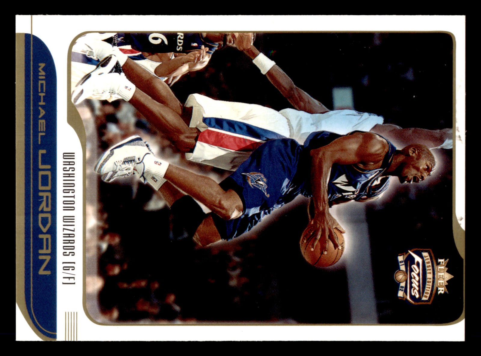2001-02 Fleer Focus #95 Michael Jordan